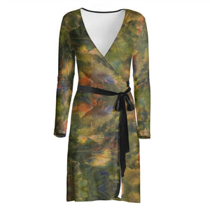 The Sage Wrap Dress