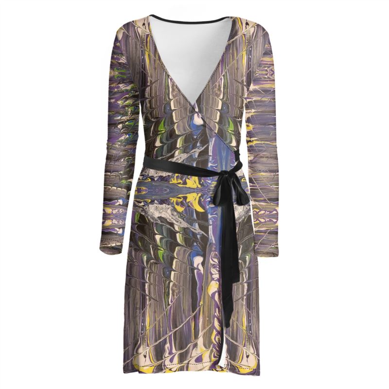 Path To Enlightenment Wrap Dress