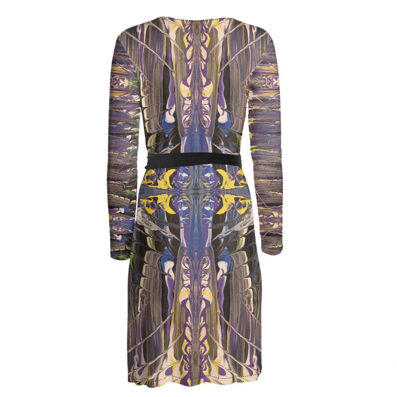 Path To Enlightenment Wrap Dress