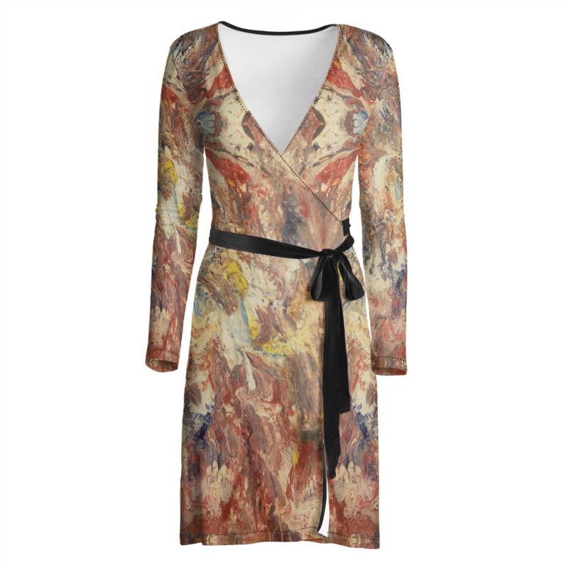 Divine Intervention Wrap Dress