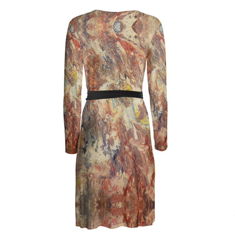 Divine Intervention Wrap Dress