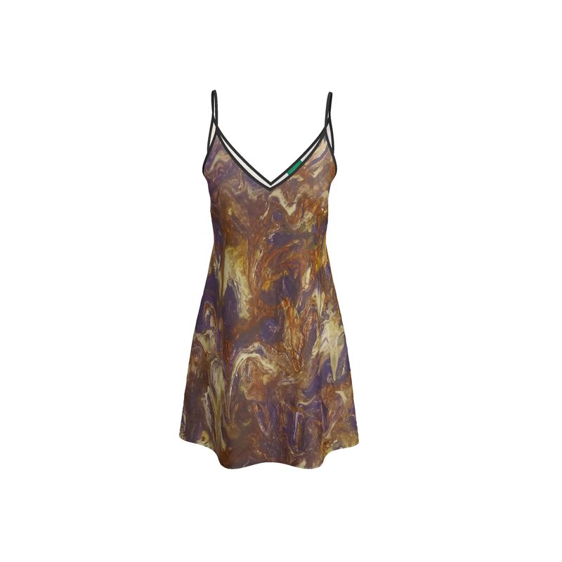 Amethyst Earth Slip Dress